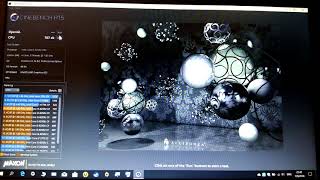 Asus Vivobook X542UAR Intel i5 8250U Cinebench R15 Test