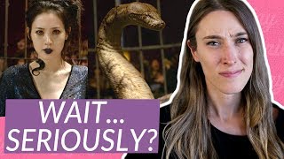 Voldemort's pet snake was an Asian woman. Yikes. | Riley J. Dennis