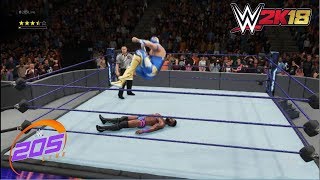 WWE 2K18 - Cedric Alexander vs Gran Metalik