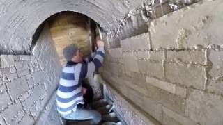 СЕРИЯ 3!Облицовка Винного Погреба Ракушечником в Процессе работы