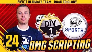 FIFA 17 OMG HUGE SCRIPTING DIVISION 1 - INCREDIBLE GAMES - HOW TO WIN DIVISION 1 - BEST GAMEPLAY