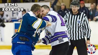 EIHL Fights 2014-15