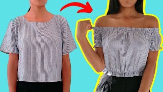 Cómo transformar tus viejas poleras