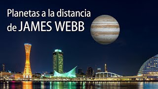 Cómo veríamos los planetas a simple vista en la órbita del telescopio James Webb