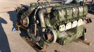Mtu mb 838 cam 500 Leopard 1 engine motor
