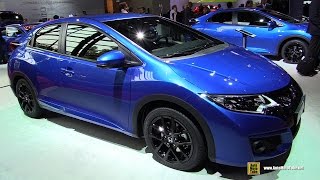 2015 Honda Civic Sport Navi Diesel - Exterior and Interior Walkaround - 2014 Paris Auto Show