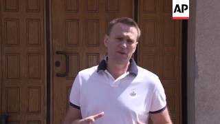 Russian protest leader Navalny faces new probe