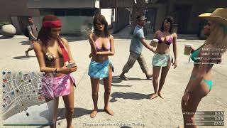 SEXY BEACH GIRLS/// LETSPLAY GTA 5
