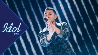 Liam Cacatian Thomassen sjunger Cool me down i Idol 2016 - Idol Sverige (TV4)