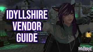 FFXIV 3.0 0725 Idyllshire Vendor Guide