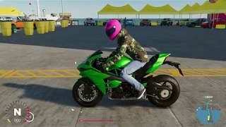[ The Crew 2 ]  KAWASAKI NINJA H2 вывел зверька на прогулку