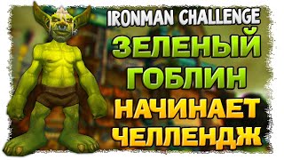 Зеленый гоблин начинает челлендж в WoW! [IronMan Challenge 1x01]