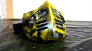 Изготовление - маска scorpion MK X
