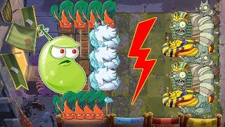 Plants vs Zombies 2 battlez - Laser Bean and Chard Guard