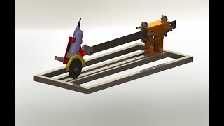 Стойка-слайдер СС02 для УШМ125 своими руками. Чертежи. Making sliding angle grinder. Часть 1.