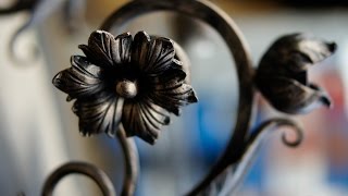 Ковка цветка Вариант1