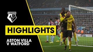 HIGHLIGHTS | ASTON VILLA 2-1 WATFORD