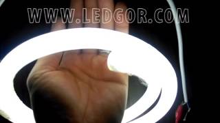 24V Round led neon flex strip 360 degree D18mm