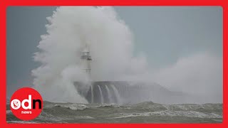 The Moment Life-Threatening STORM Eunice Struck
