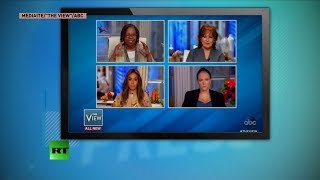 Behar calls Trump "domestic Terrorist" and is forced to retract