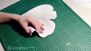Гигантский пион из изолона. Большие цветы Юлии Прохоровой