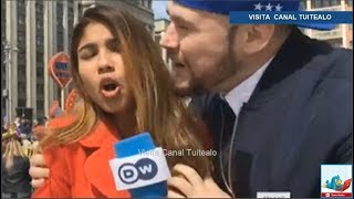 La periodista Julieth González sufre agresión sexual durante cobertura mundialista Video