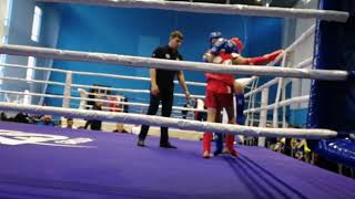 Лаврушин Александр. . Открытый Чемпионат и Первенство Краснодарского края по Тайскому Боксу 2018