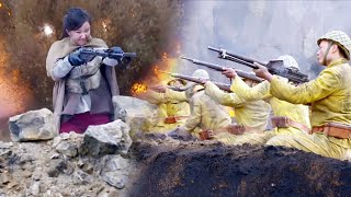 日軍憑藉武器的優勢強攻游擊隊基地！哪怕游擊隊與國軍聯合，也沒能守住基地