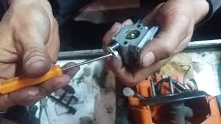 Штиль 230 с китайским карбюратором WAlbro