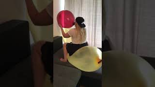Miss_Snapback - Loonergirl - vorgedehnte Luftballons - Balloon Fetish