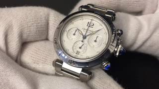 Cartier Pasha Chronograph | Automatic Watch | Ref. 2113 | Calibre 205 | Kaliber 205 | Steel | Stahl