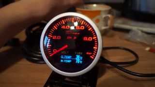 Depo Racing 4 in 1 Oil pressure gauge