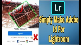 How To Sign In Adobe Id For Lightroom // How To Open Adobe Id Without Login