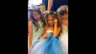 UKETV presents young fashion models getting ready for the runway.