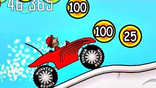 Игра для детей Hill Climb Racing. Мультик про машинку и мотоцикл.  серия 4