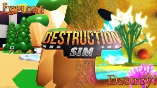 Roblox Destruction Simulator  ?CODES?  ( Plus a free Promocode )