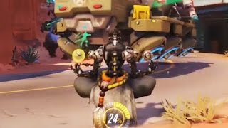 Overwatch Bronze Moments #25 - Zenyatta Defends The Payload