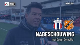 Reactie Dogan Corneille na Excelsior M - Jong FC Volendam (3-2)