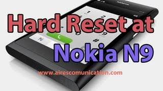 Hard Reset at Nokia N9 by Code