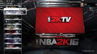 Alienware Alpha I NBA 2K16 I 1080p FPS Test #1