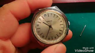 Raketa 24 hour vintage watch review.