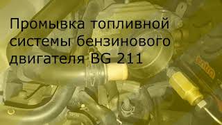 промывка форсунок и впуска по технологии BG