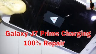 Samsung Galaxy( G610f) J7 Prime Charging Paused Battery Temperature Low 100% Repair