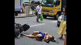 Amazing brutal accidents caught on camera - HD 720p