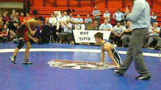 John Hatzis Amputee Wrestler Provincial Gold Medal Match