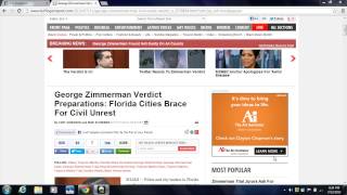 George Zimmerman not Not Guilty wow