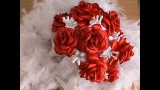 DIY/МК/Если у Вас свадьба-bicolor, свадебный букет-дублер.