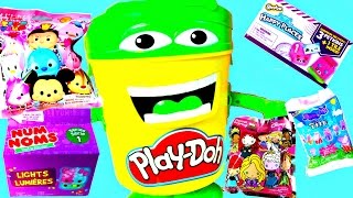 Cubeta de Play Doh Juguetes Sorpresa Disney Peppa pig |Play Doh Bucket With Toys|Mundo de Juguetes