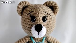 Амигуруми: схема Мишки в платье. Игрушки вязанные крючком. Free crochet patterns.
