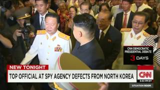 Top Official From North Korean Spy Agency Defects